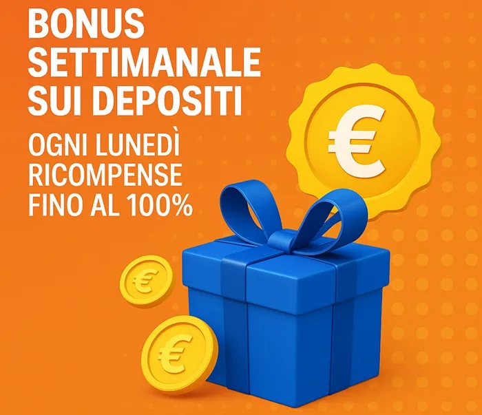 Bonus Settimanale sui Depositi